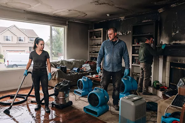 Smoke and Water Damage Restoration Renton
