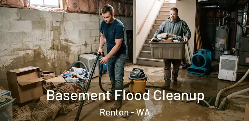 Basement Flood Cleanup Renton - WA