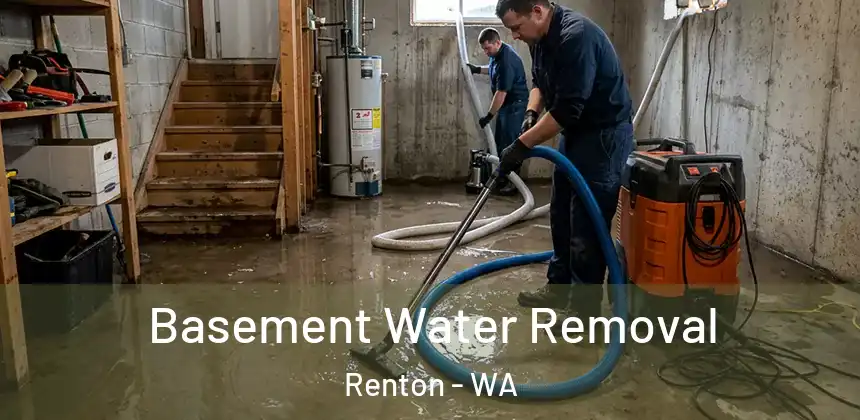  Basement Water Removal Renton - WA