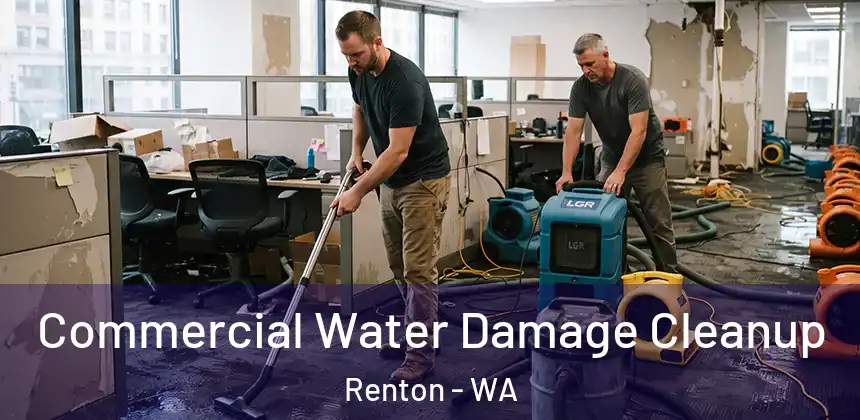  Commercial Water Damage Cleanup Renton - WA