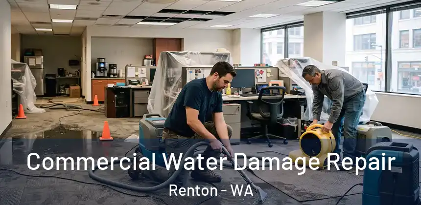  Commercial Water Damage Repair Renton - WA