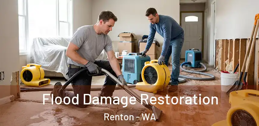 Flood Damage Restoration Renton - WA