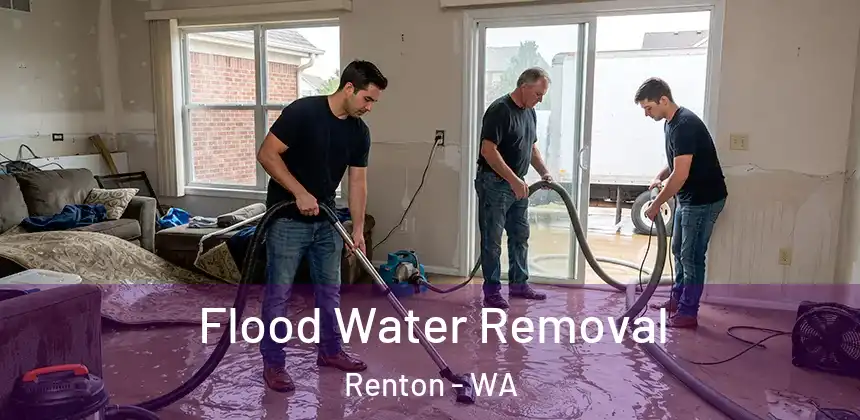  Flood Water Removal Renton - WA
