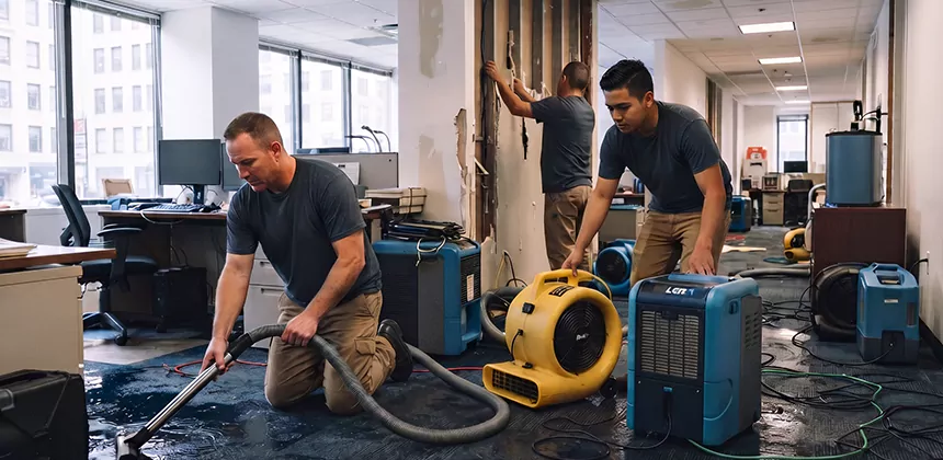 Emergency Commercial Water Damage Repair in Renton