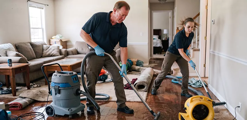 Hidden Leak Clean Up in Renton