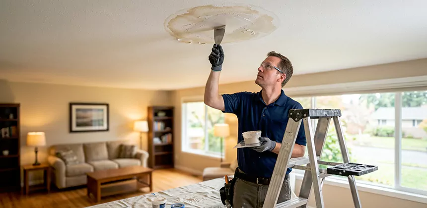 Ceiling Water Stain Repair in Renton