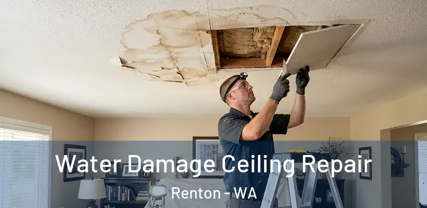  Water Damage Ceiling Repair Renton - WA
